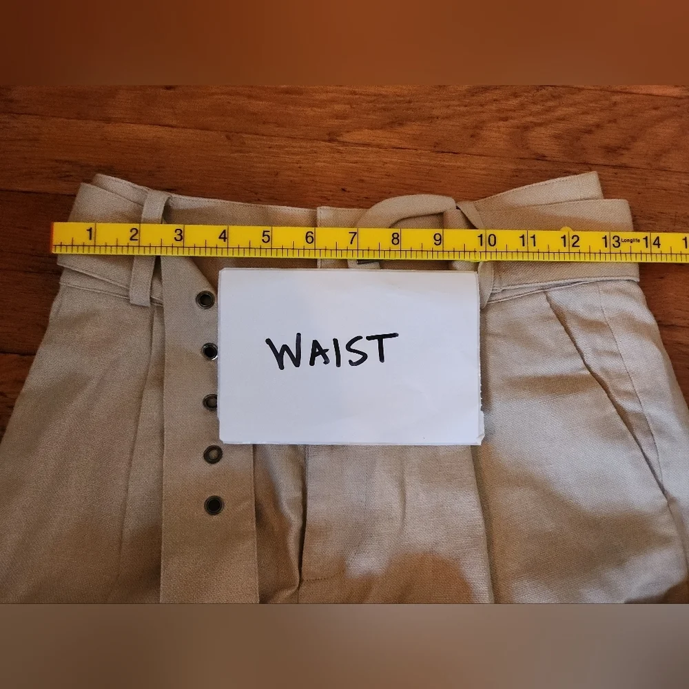 Anine Bing Elyse Trouser in Oat